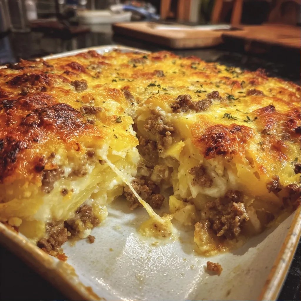 Kartoffelauflauf Mit Hackfleisch