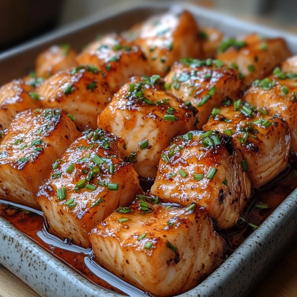 Würzige Honig-Lachswürfel: Ein Unglaubliches Ultimatives Rezept für 4 Personen