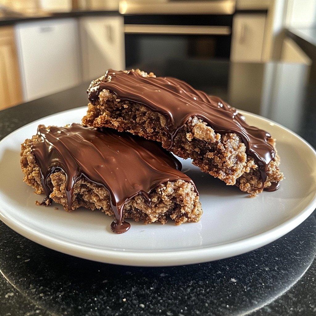 Schokoladen Mandelmakronen