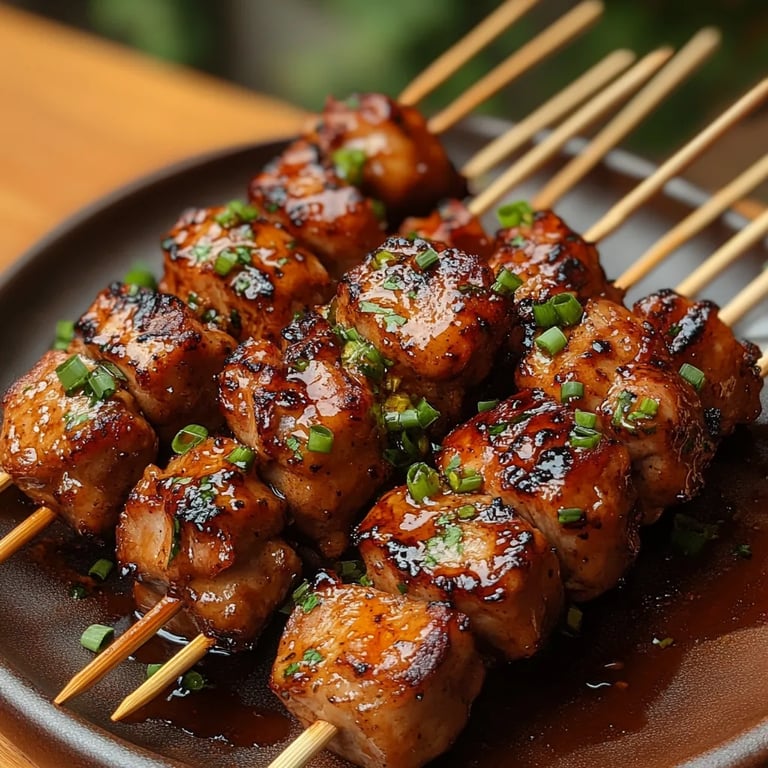 Luftfrittierte Bourbon-Hähnchenspieße: Ein Unglaubliches Ultimatives Rezept