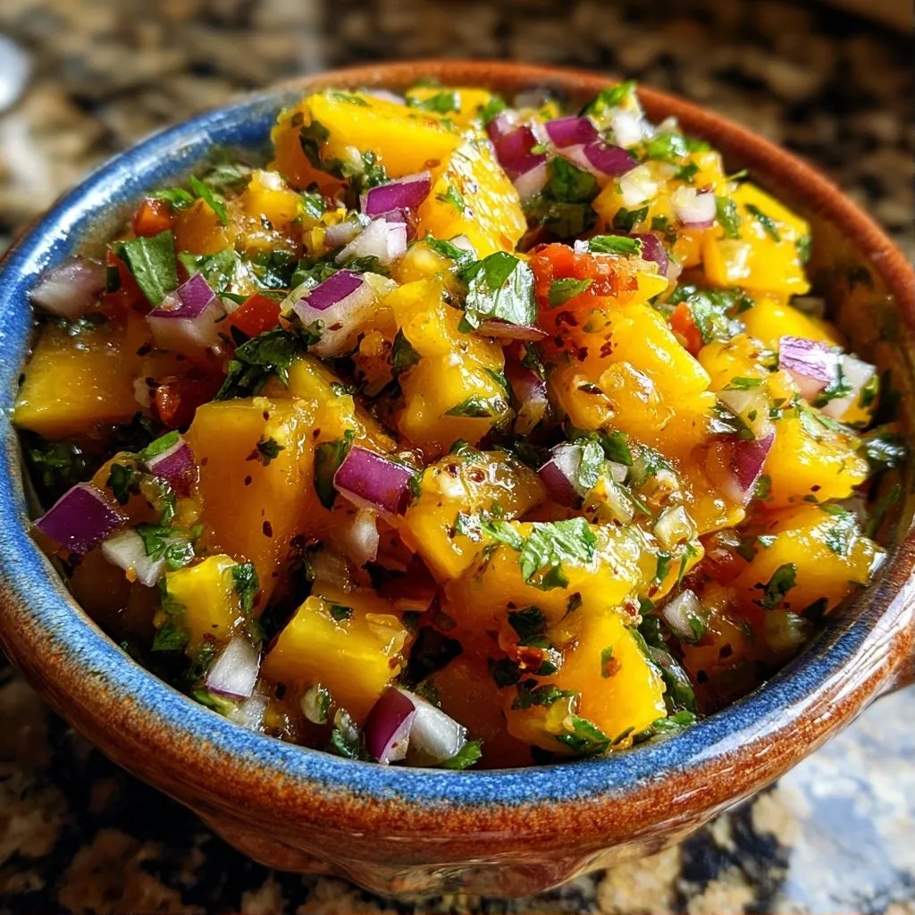Mango Salsa frisch