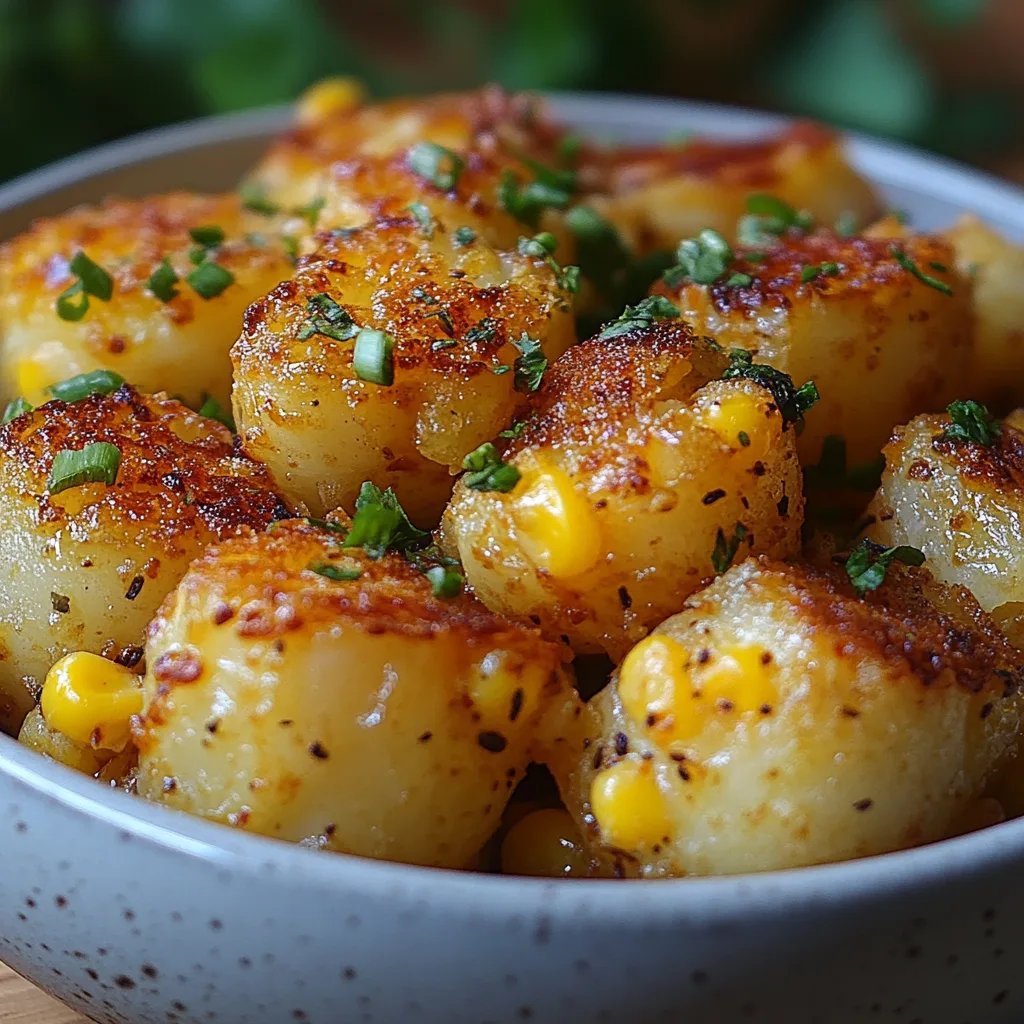 Cheddar-Mais-Kartoffelbällchen: Ein Unglaublich Ultimatives Rezept für 10 Personen