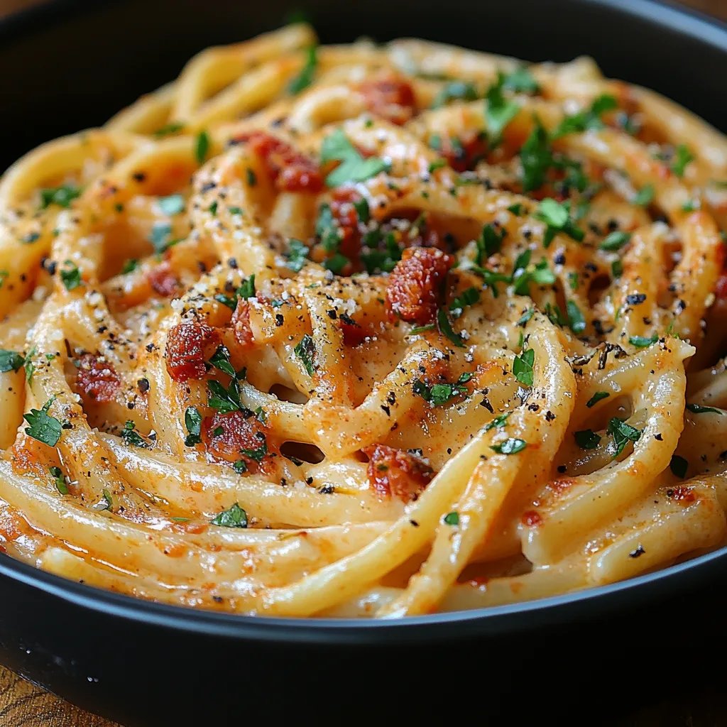 Cremige vegane Pasta mit getrockneten Tomaten: Das unglaubliche 5-Schritte-Rezept