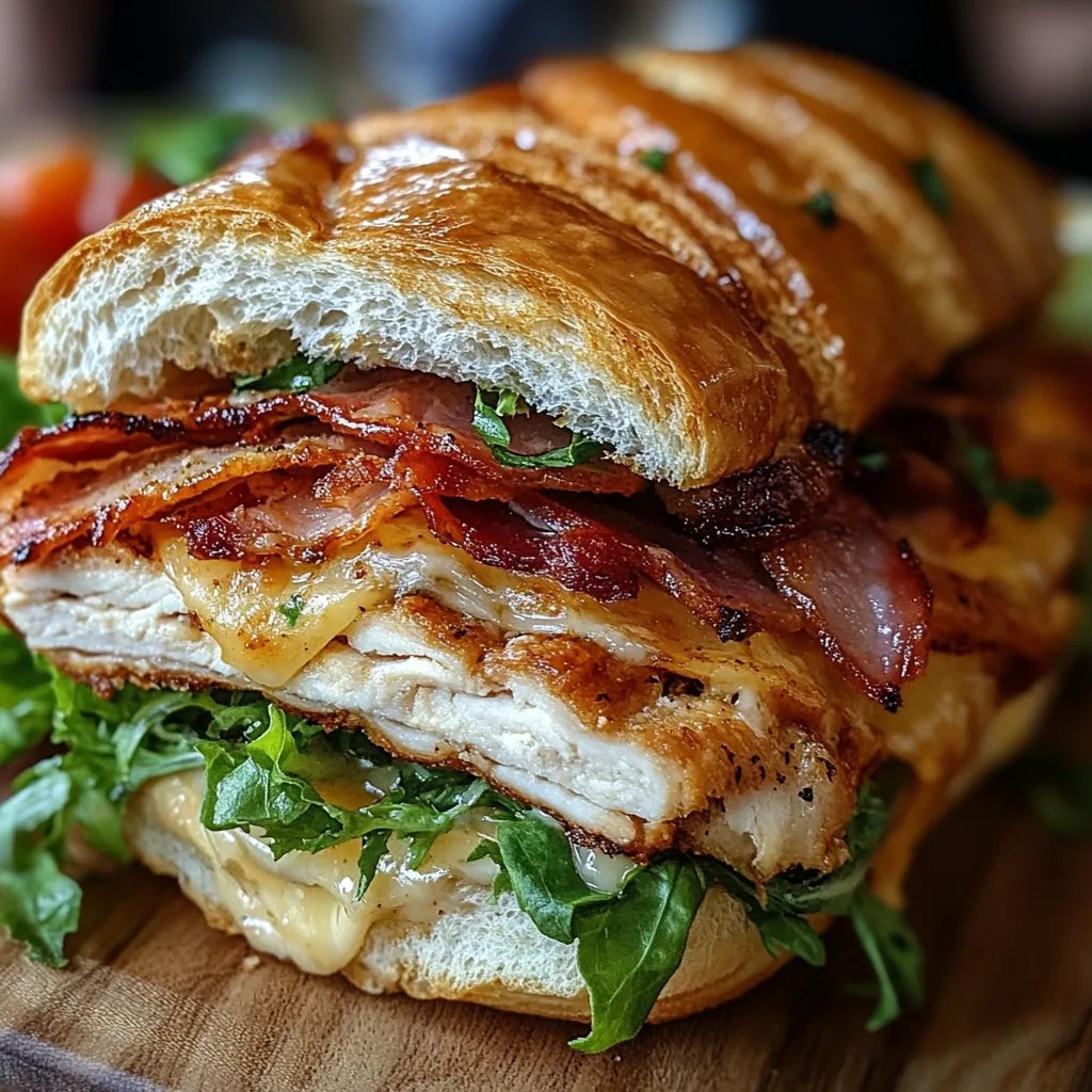 Hähnchen-Caesar-Croissant-Sandwich: Ein Unglaubliches Ultimatives Rezept für 5 Personen