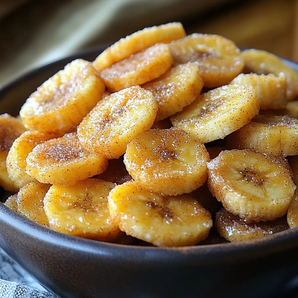Zimt-Zucker-Bananenchips: Ein Unglaubliches Ultimatives Rezept für 5 Minuten