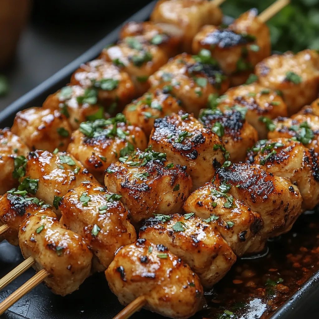 Grillierte Cowboy-Butter-Hähnchen-Spieße: Ein Unglaubliches Ultimatives Rezept