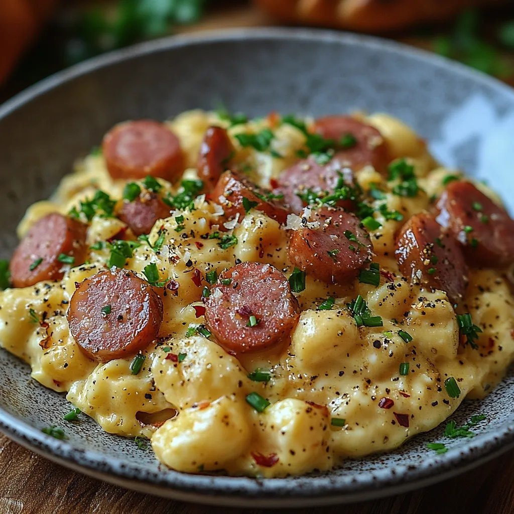 Rührei mit Kielbasa: Ein Unglaubliches Ultimatives Rezept für 4 Personen