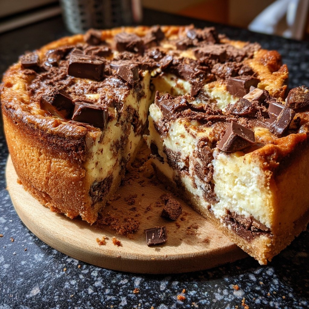 Schoko Stückchen Käsekuchen Riegel