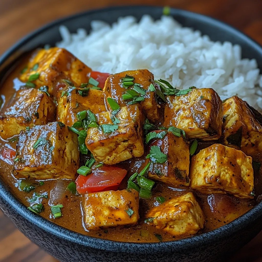 Veganer jamaikanischer Curry-Tofu: Ein Unglaublich Essenzielles Rezept für 6 Personen
