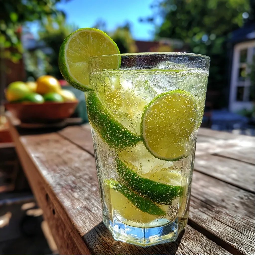Wasser Limette Ingwer