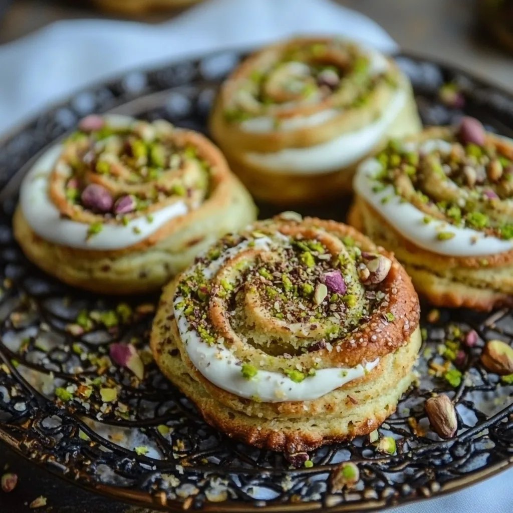 Spritzgebäck mit Pistazien