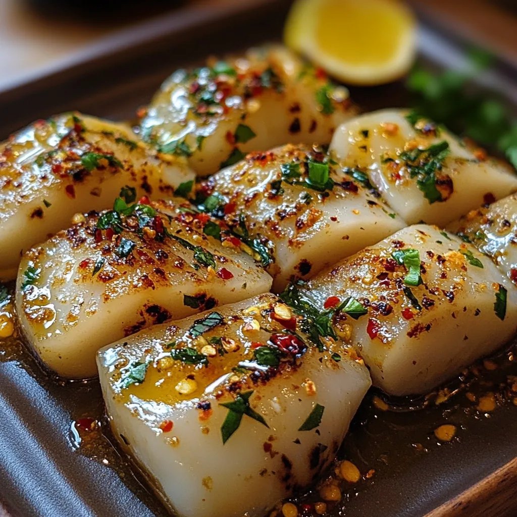 Gegrillter Knoblauch-Tintenfisch: Ein Unglaubliches Ultimatives Rezept für 4 Personen
