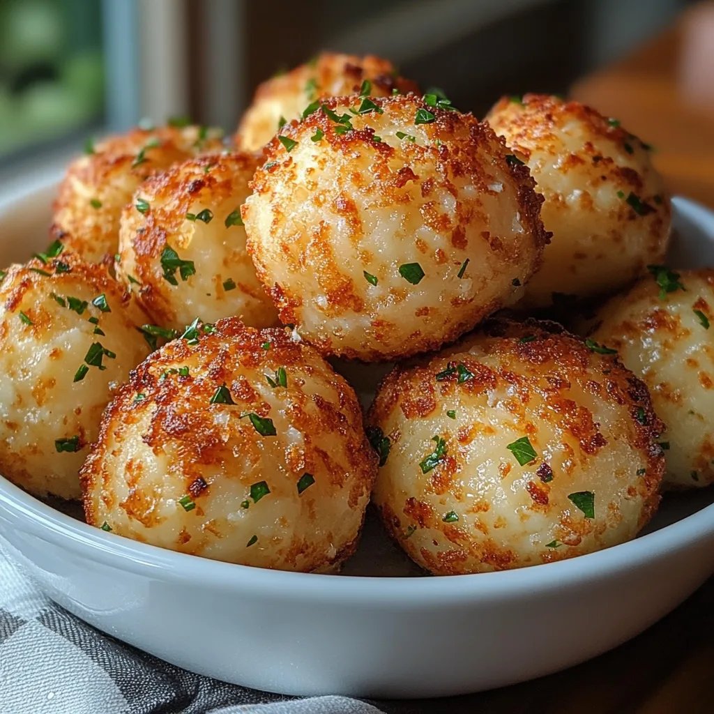 Käse-Kartoffelbällchen aus der Heißluftfritteuse – Ein Unglaubliches Ultimatives Rezept für 10 Portionen