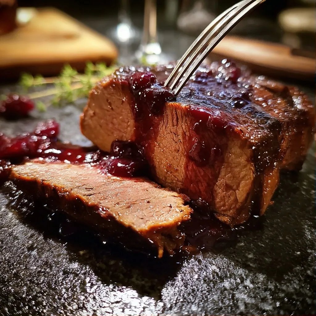 Rinderbraten Mit Rotweinsoße